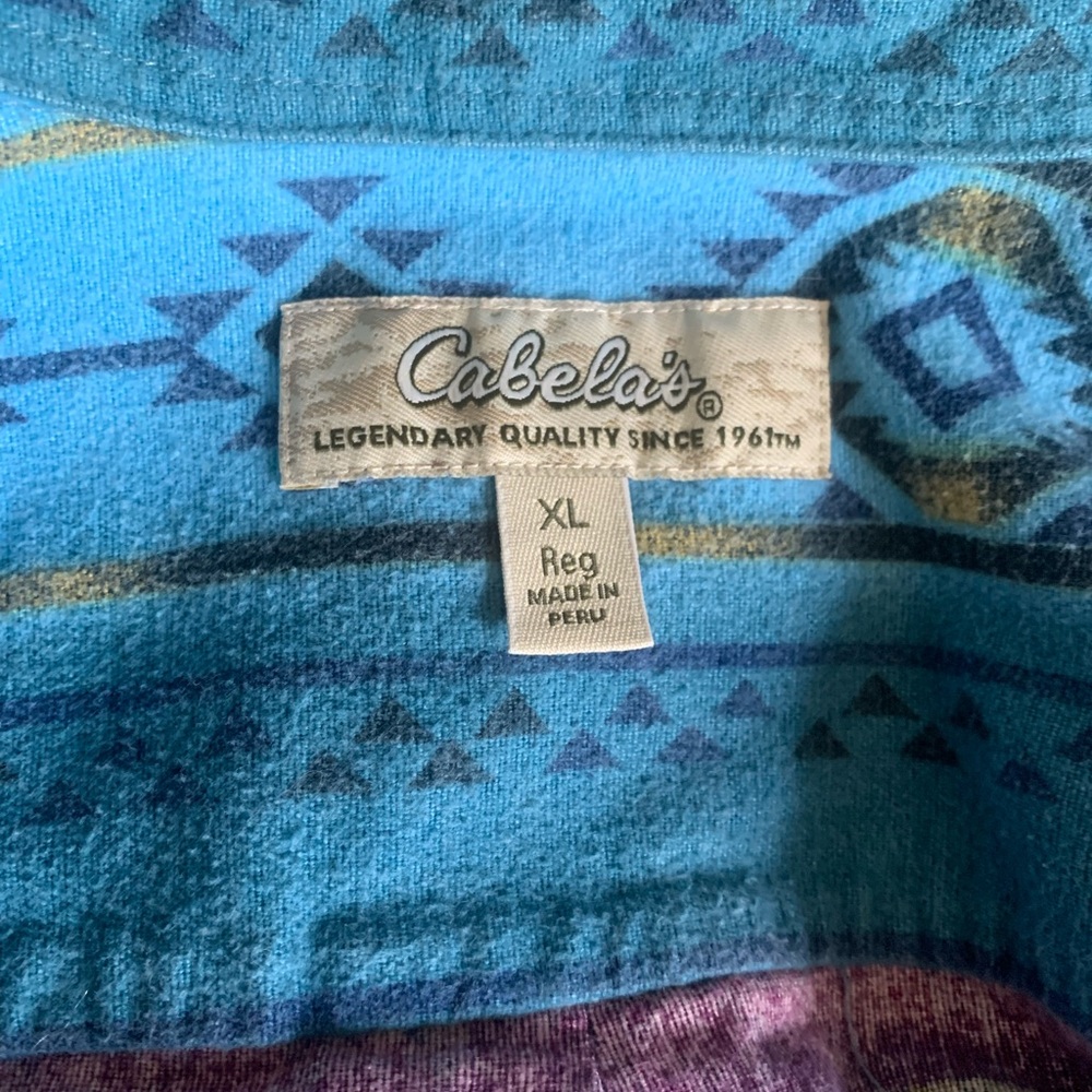 VINTAGE Cabela’s western shirt - Picture 7 of 9